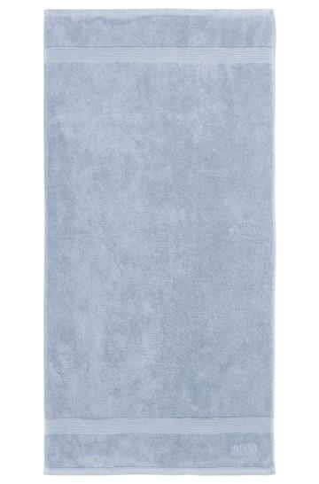 Ręcznik Kąpielowy BOSS Ribbed Border Głęboka Niebieskie Męskie (Pl54168)